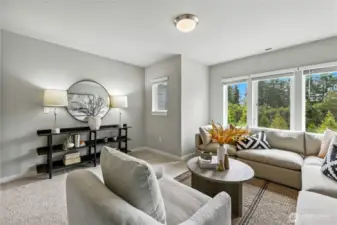Large Bedroom or Flex room for play, media or games.