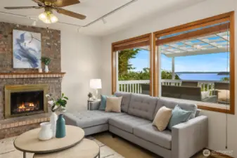 Come, Sit & Relax Next to Your Gas Fireplace