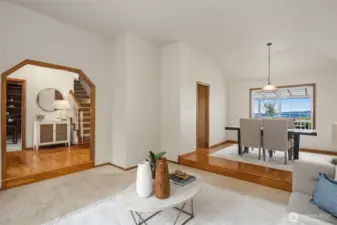 Dining Room - Open Floor Concept with Great Room