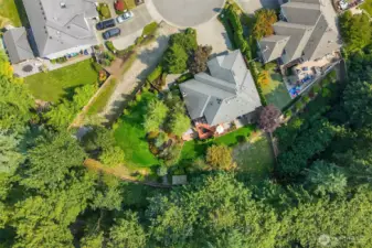 One of the largest lots in the neighborhood.