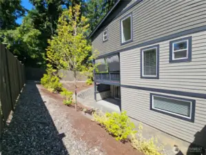 Lovely manicured landscaping.