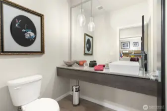 Main floor Powder Room