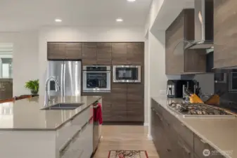 Elegant Entertainers Kitchen with Butler's Pantry