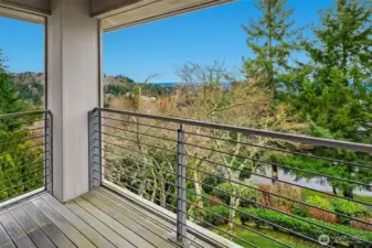 Private Deck off Primary