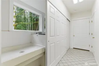 Convenient Dog Wash Station!