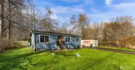 So much potential with this large yard