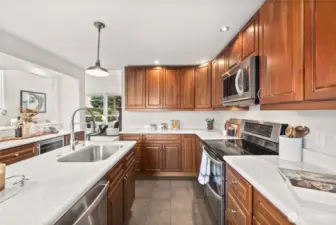 Thoughtfully Designed Kitchen has everything you need for cooking, entertaining, and everyday living.