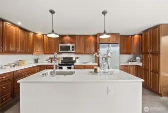 Timeless kitchen design and practicality.