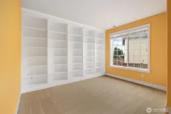 Custom Built-in Shelving