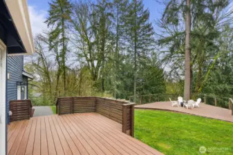 Composite decks for low maintenance