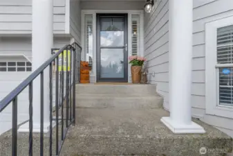 Front Entrance to Home.