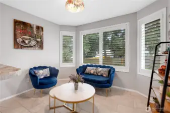 Kitchen Nook, Great For Another Table or Sitting Area.