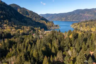 Close proximity to Lake Whatcom where you have shared waterfront access.