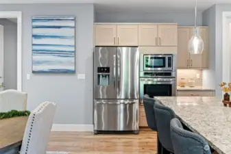 Stainless steel appliances