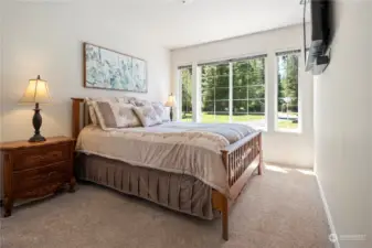 1 of the 4 bedrooms.