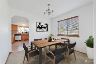 Formal dining room