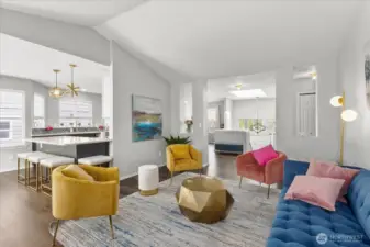 Living kitchen  entry