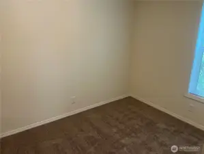 Second bedroom. Bedrooms are on opposite ends of the home.