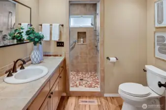 Main floor bathroom