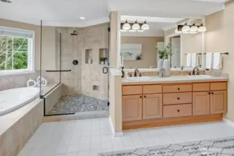 Primary 5 piece bath