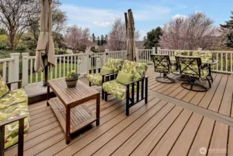 Lemonade on the newer deck - yes, please!