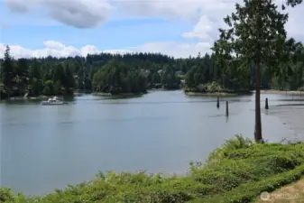 Deck view south towards Twin Islands