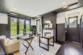 Den or 6th Bedroom on Main Floor with Bath