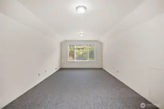 Upstairs storage area or hobbies?
