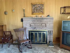 Fireplace for those chilly winter nights