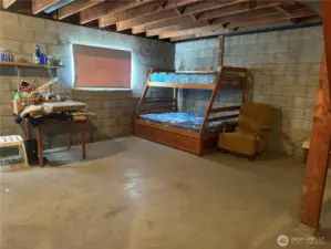 Daylight basement offers more roo,