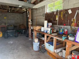 small shop next next to laundry room
