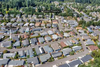 Aeiral Locator for this home in Heather Hills. Home is on the NW side of the community.