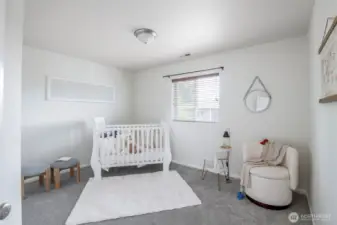 Bedroom 3 With New Carpet And Fresh Paint/Trim