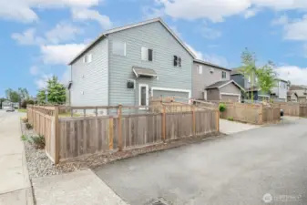 Rear Entrance Garage