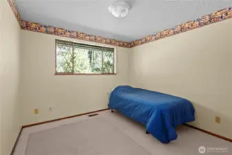 Bedroom three with large closet. See virtual tour link for 3D walkthrough video, interactive floor plans and more.