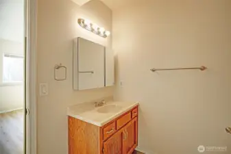 Main Level Ensuite Full Bathroom