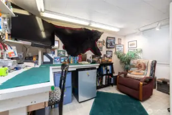 Hobby room or home office space.