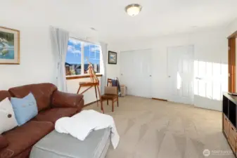 Wake up to valley views — or transform this space into your perfect media or playroom