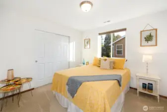 Bright and cozy bedroom