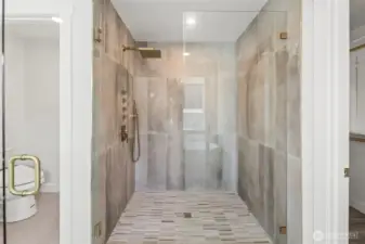 waterfall shower