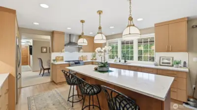 Modern finishes and thoughtful layout ideal for cooking and hosting.