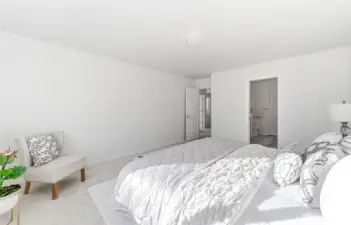 private primary bedroom