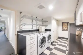 The home inspector said he would buy the place just for the laundry room!