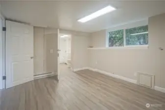 Bottom - bedroom with connected bathroom