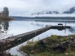 Dock on Lake Quinault