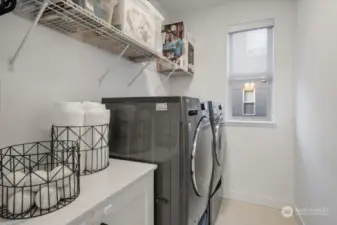 Laundry room - washer and dryer do not convey