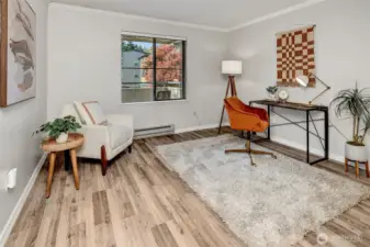 Spacious secondary bedroom