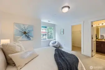 2nd Primary Bedroom on 2nd floor with walk-in closet and full bath