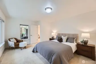 3rd Primary suite on lower level with walk-in closet and and full bath. Also ideal for guests, multi-generational living, home office and more!
