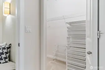 Large walk-in closet